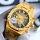 HBF Audemars Piguet Royal Oak Chronograph Smoked Yellow Gold Dial Replica Watch  (9)_th.jpg